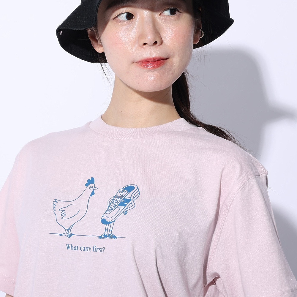 ニューバランス（new balance）（レディース）Chicken Or Shoe リラックス ショートスリーブTシャツ WT41587SOI