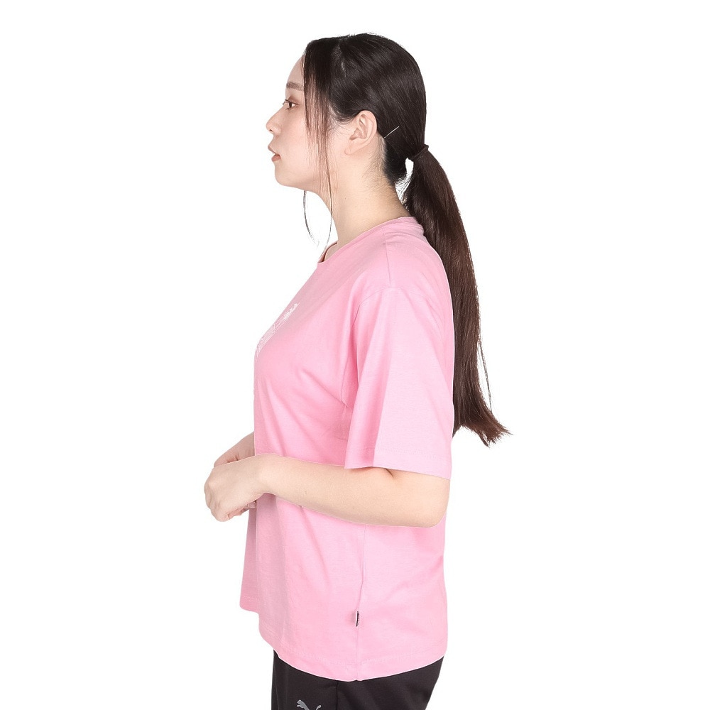 プーマ（PUMA）（レディース）ESS+ パームリゾートグラフィック 半袖Tシャツ 683088 30 PNK