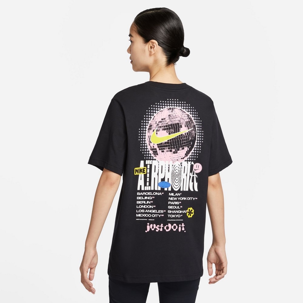 ナイキ（NIKE）（レディース）ウィメンズ スポーツウェア OC2 BF フェスティバル グラフィック 半袖Tシャツ FV4263-010