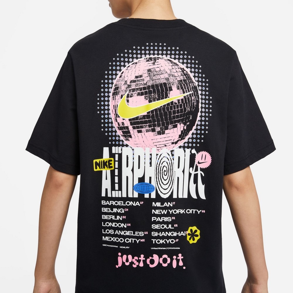 ナイキ（NIKE）（レディース）ウィメンズ スポーツウェア OC2 BF フェスティバル グラフィック 半袖Tシャツ FV4263-010