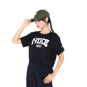 (レディース)NSW OC VARZITY ショートスリーブ クロップドTシャツ FZ2856-010