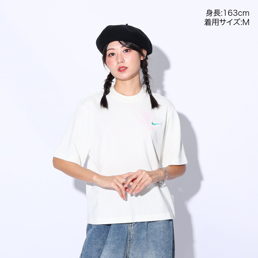 ナイキ（NIKE）（レディース）スポーツウェア ボクシー 半袖Tシャツ HM4581-133