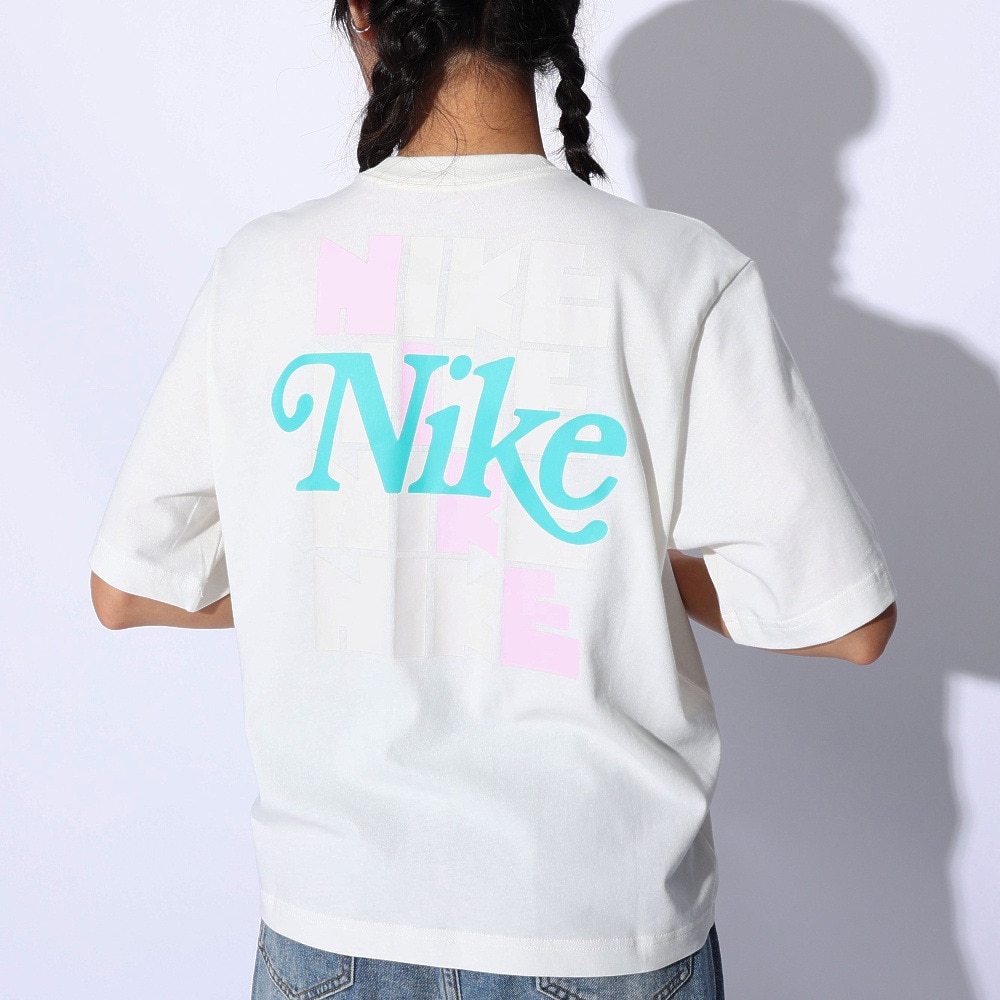 ナイキ（NIKE）（レディース）スポーツウェア ボクシー 半袖Tシャツ HM4581-133