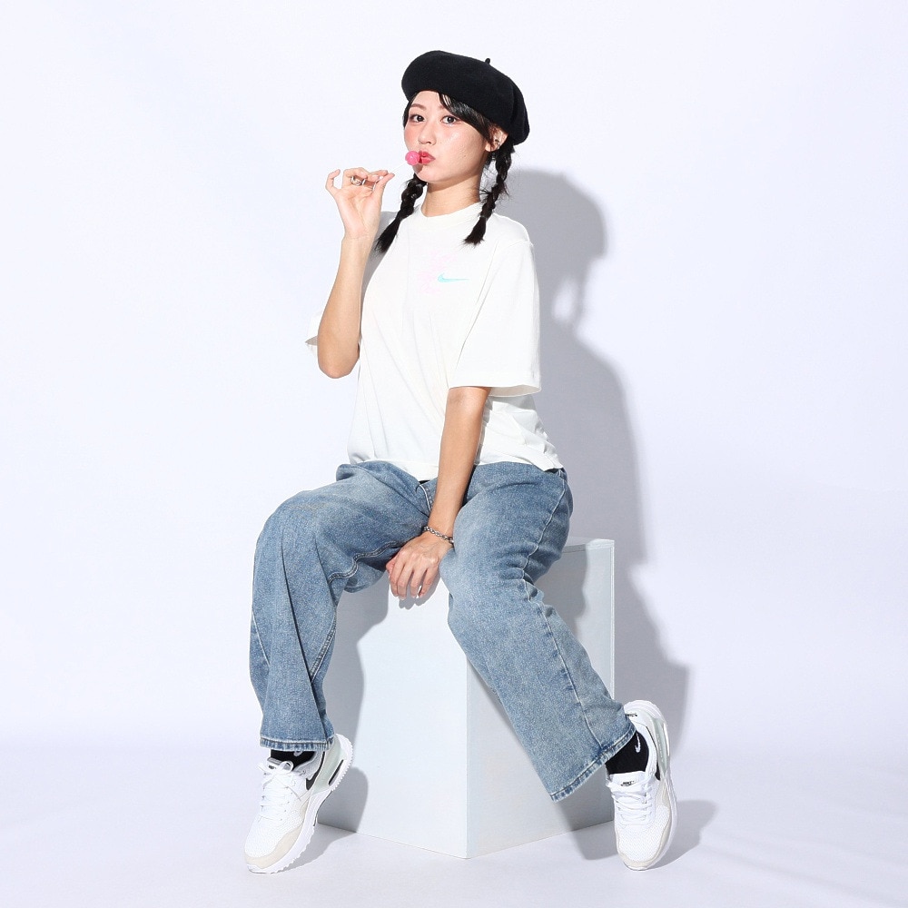 ナイキ（NIKE）（レディース）スポーツウェア ボクシー 半袖Tシャツ HM4581-133