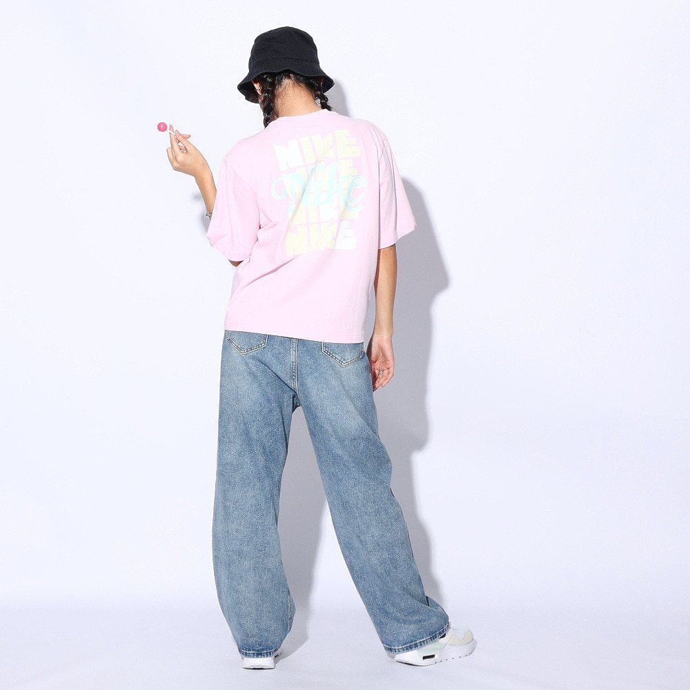 ナイキ（NIKE）（レディース）スポーツウェア ボクシー 半袖Tシャツ HM4581-663