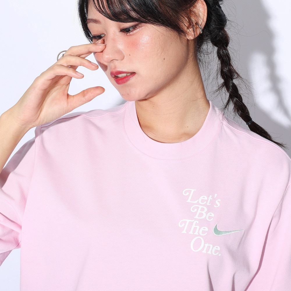 ナイキ（NIKE）（レディース）スポーツウェア ボクシー 半袖Tシャツ HM4581-663