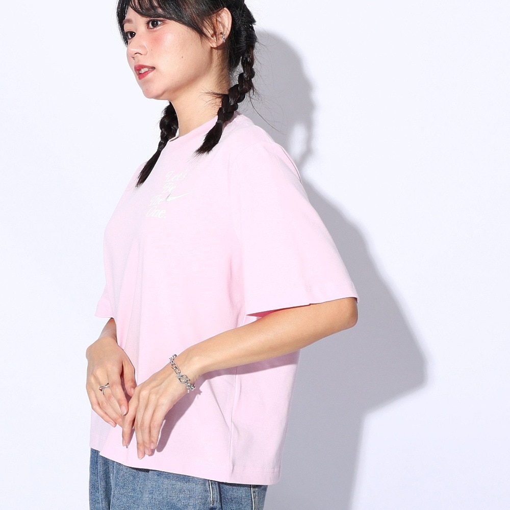 ナイキ（NIKE）（レディース）スポーツウェア ボクシー 半袖Tシャツ HM4581-663