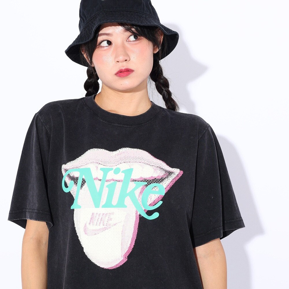ナイキ（NIKE）（レディース）スポーツウェア エッセンシャル 半袖Tシャツ HM4594-010