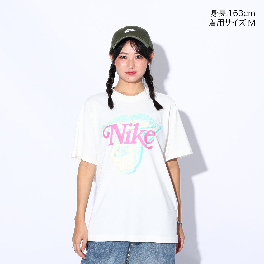 ナイキ（NIKE）（レディース）スポーツウェア エッセンシャル 半袖Tシャツ HM4594-133