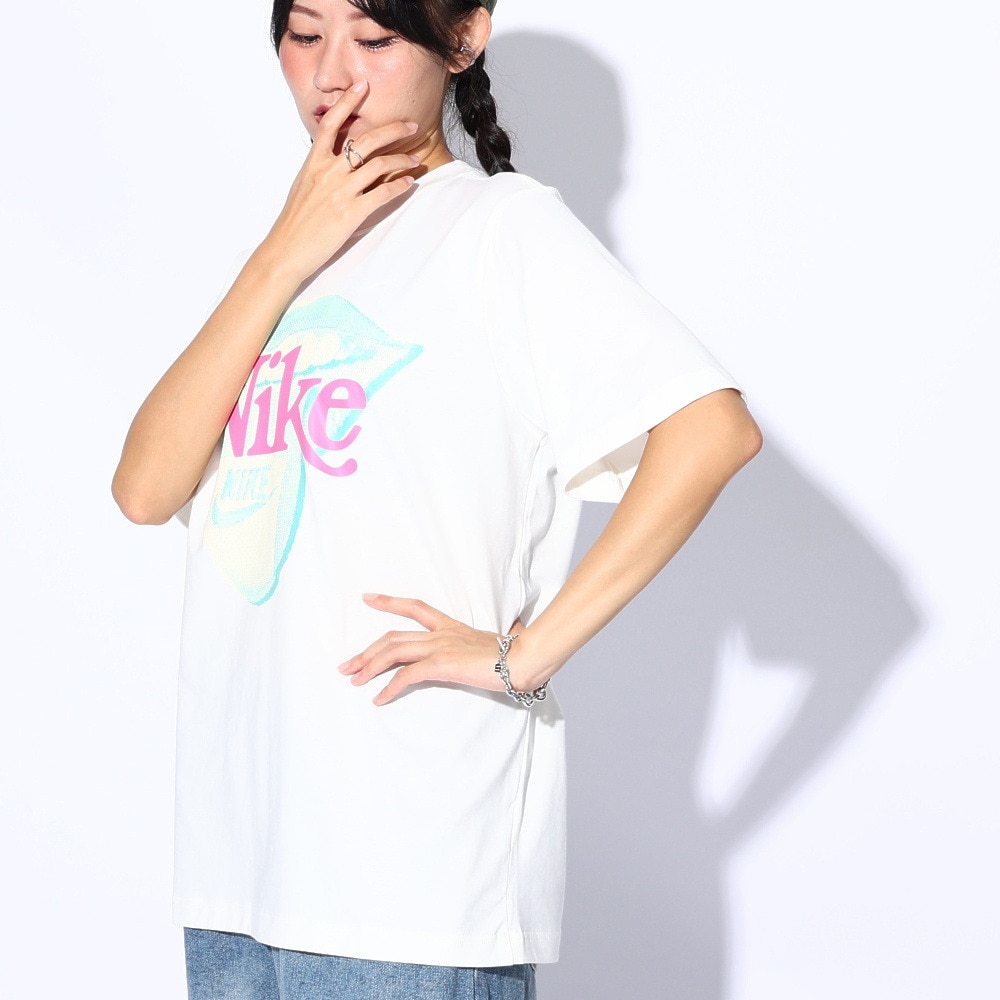 ナイキ（NIKE）（レディース）スポーツウェア エッセンシャル 半袖Tシャツ HM4594-133