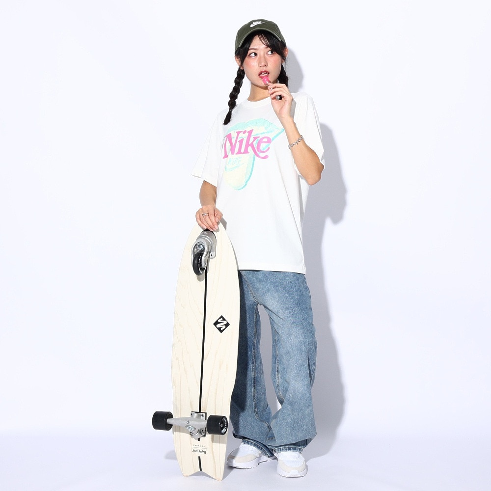 ナイキ（NIKE）（レディース）スポーツウェア エッセンシャル 半袖Tシャツ HM4594-133