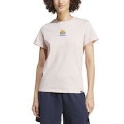 (レディース)ソフトサイド ミニグラフィック 半袖Tシャツ JTM63-IZ1160