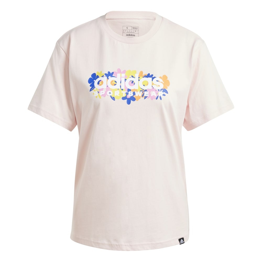 アディダス（adidas）（レディース）ソフトサイド 2.0 グラフィック 半袖Tシャツ JTN08-IW5156