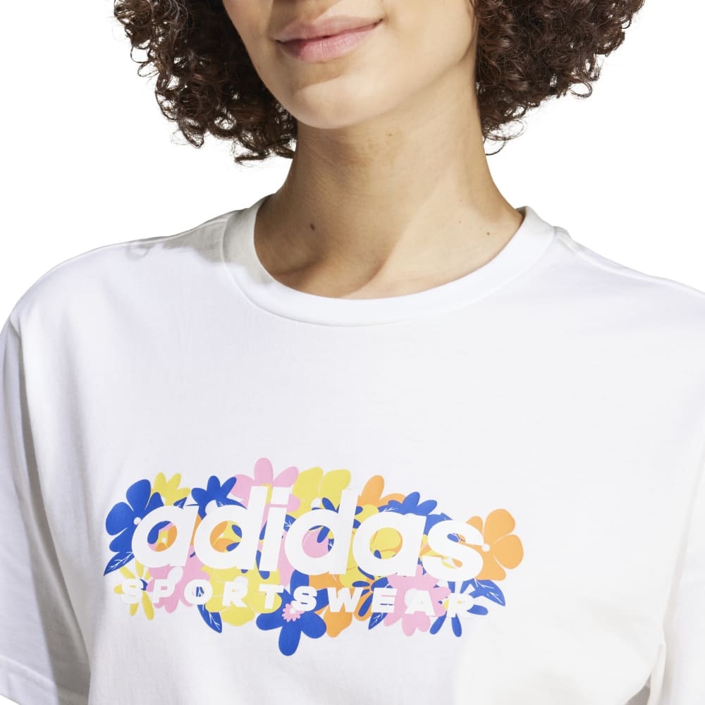 アディダス（adidas）（レディース）ソフトサイド 2.0 グラフィック 半袖Tシャツ JTN08-IW5157