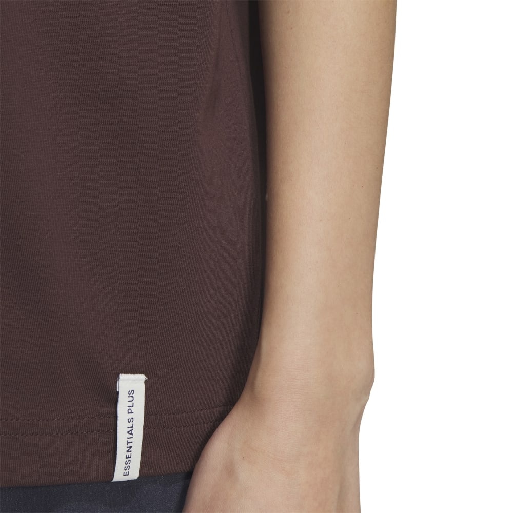 アディダス（adidas）（レディース）エッセンシャルズ プラス スリーストライプス 半袖Tシャツ KVF79-JG3853