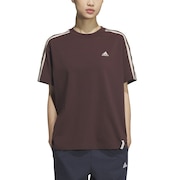 (レディース)エッセンシャルズ プラス スリーストライプス 半袖Tシャツ KVF79-JG3853