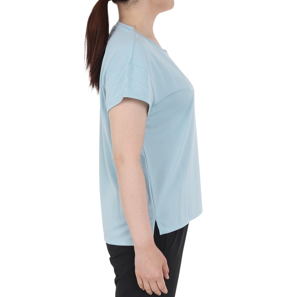 プーマ（PUMA）（レディース）MOTION ショートスリーブ キャット Tシャツ 680719 22 SAX