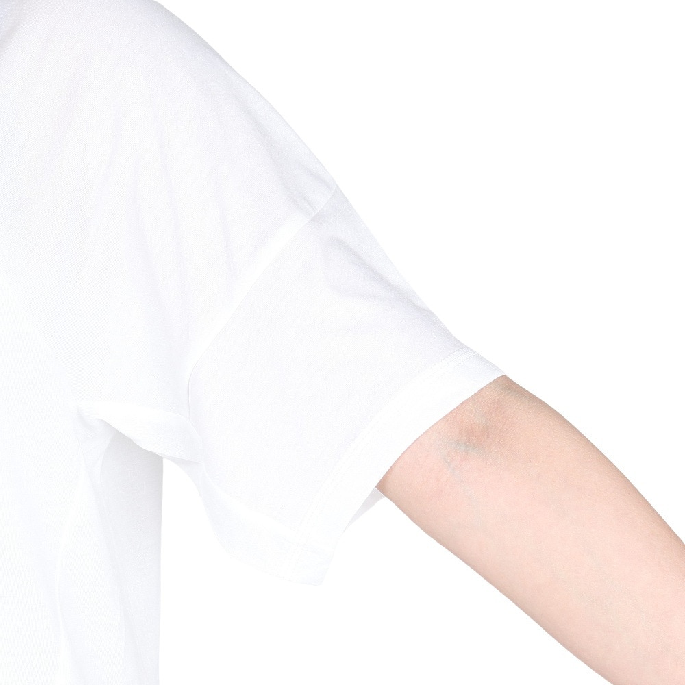 プーマ（PUMA）（レディース）エヴォストライプ 半袖 Tシャツ 681197 02 WHT
