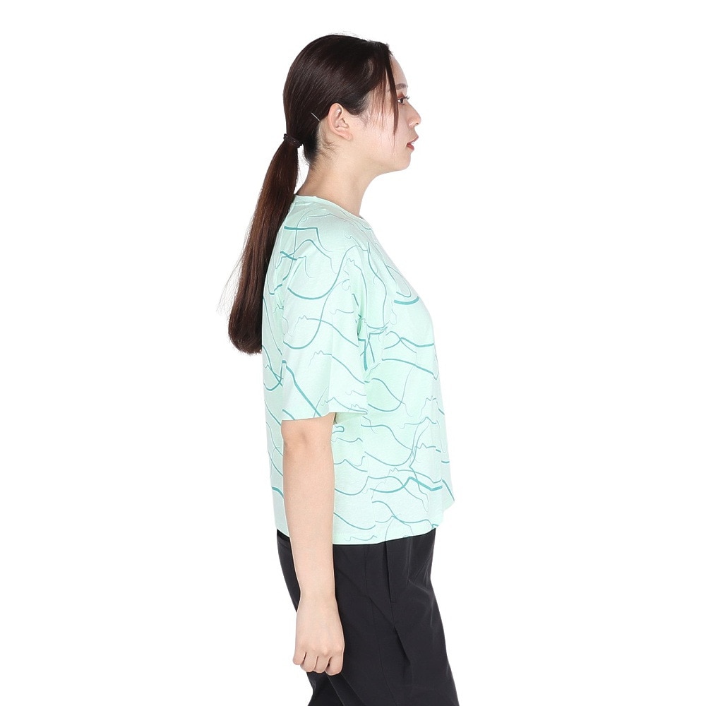 プーマ（PUMA）（レディース）モーション AOP 半袖 Tシャツ 681247 88 FGRN