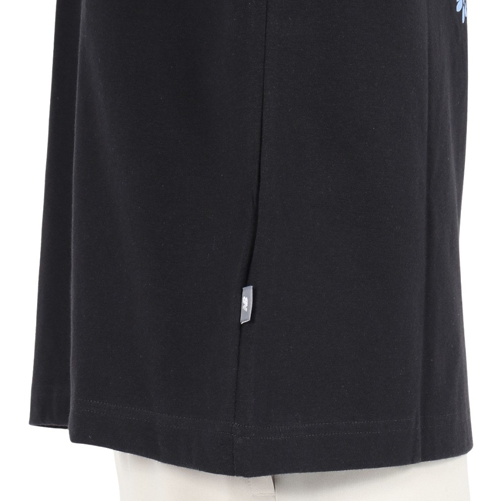ニューバランス（new balance）（レディース）フラワーオーバーサイズTシャツ WT51930BK