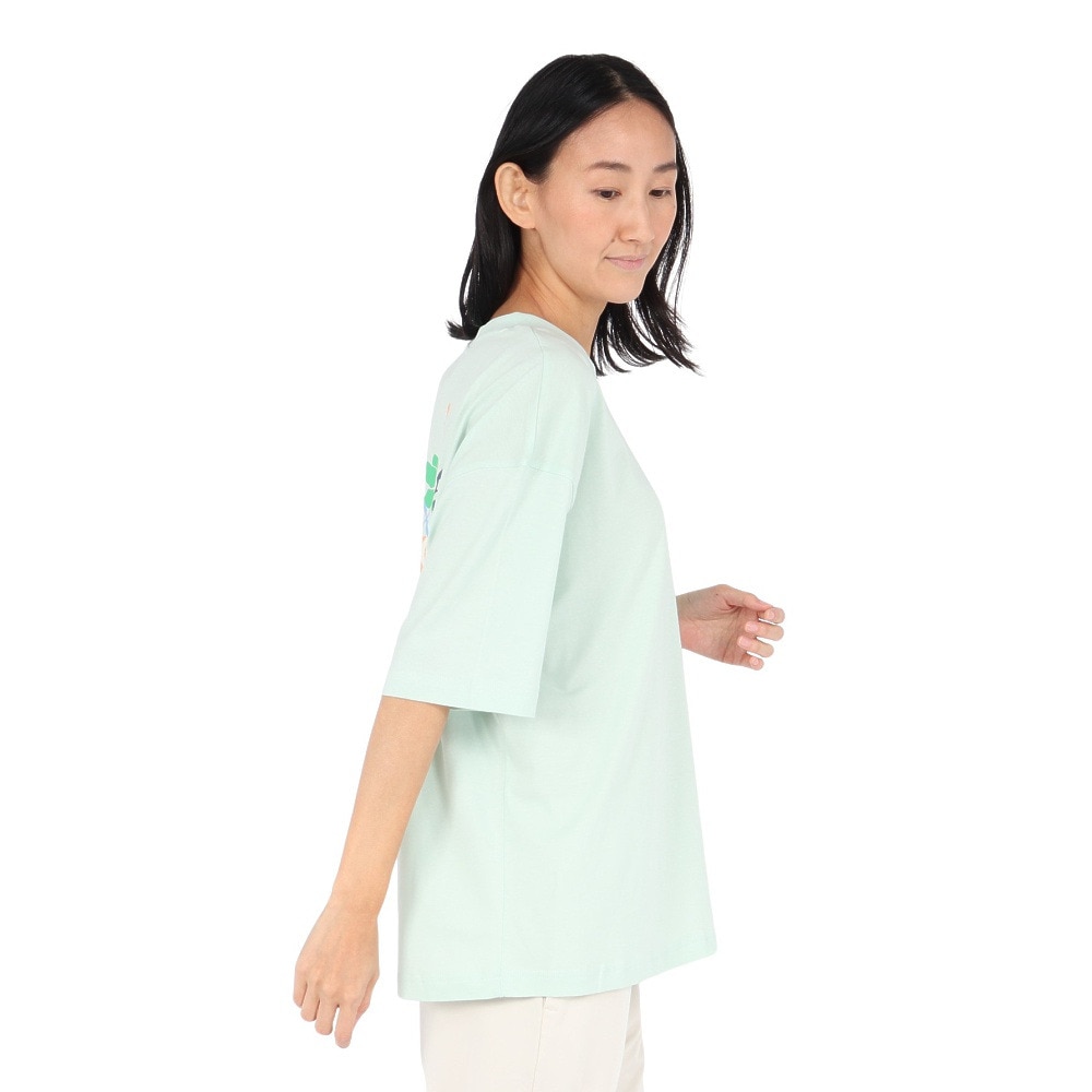 ニューバランス（new balance）（レディース）フラワーオーバーサイズTシャツ WT51930CYS