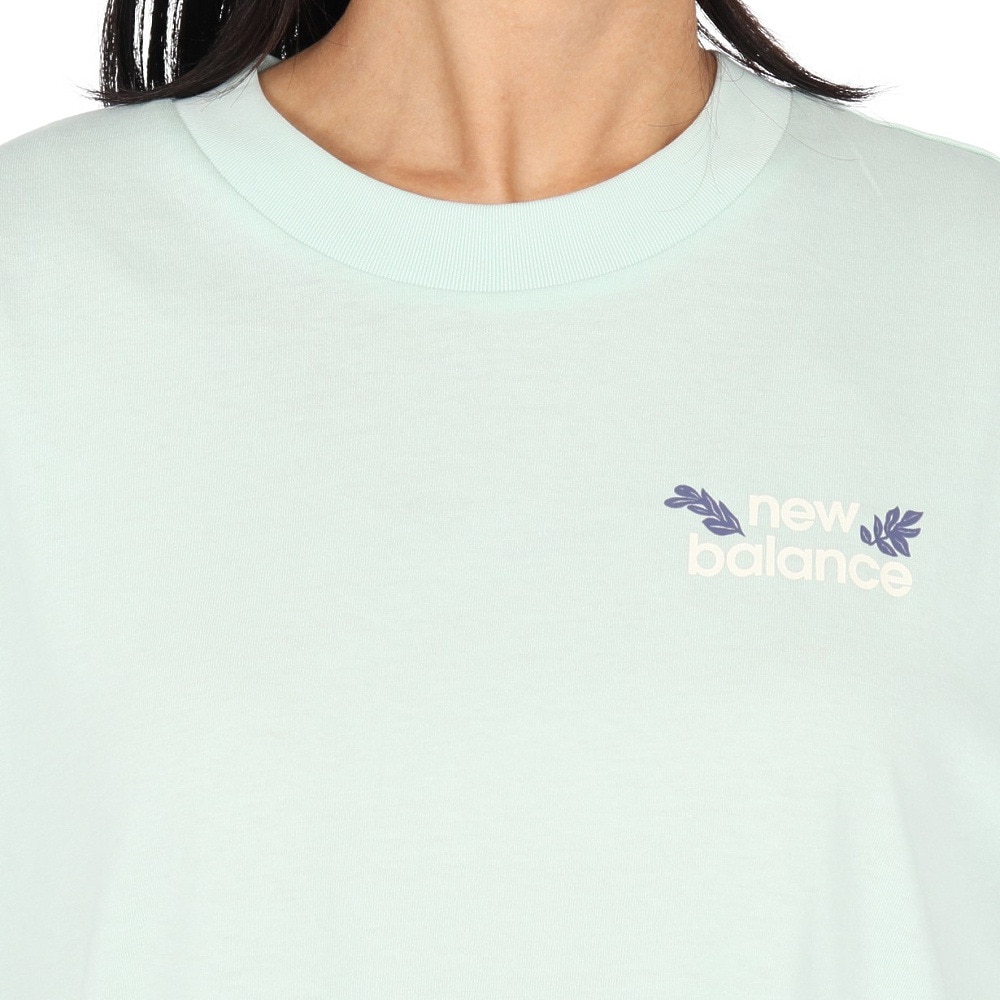 ニューバランス（new balance）（レディース）フラワーオーバーサイズTシャツ WT51930CYS
