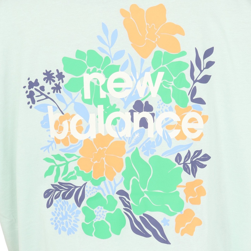 ニューバランス（new balance）（レディース）フラワーオーバーサイズTシャツ WT51930CYS