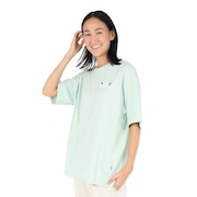 (レディース)フラワーオーバーサイズTシャツ WT51930CYS