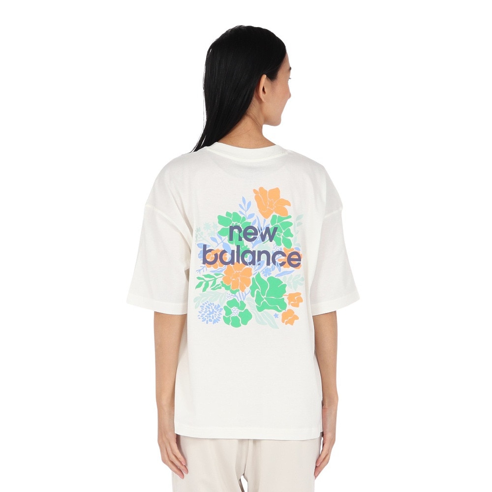 ニューバランス（new balance）（レディース）フラワーオーバーサイズTシャツ WT51930SST
