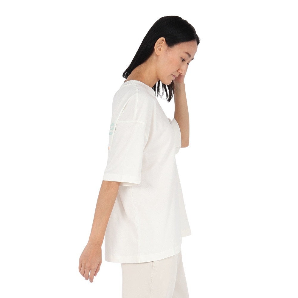 ニューバランス（new balance）（レディース）フラワーオーバーサイズTシャツ WT51930SST