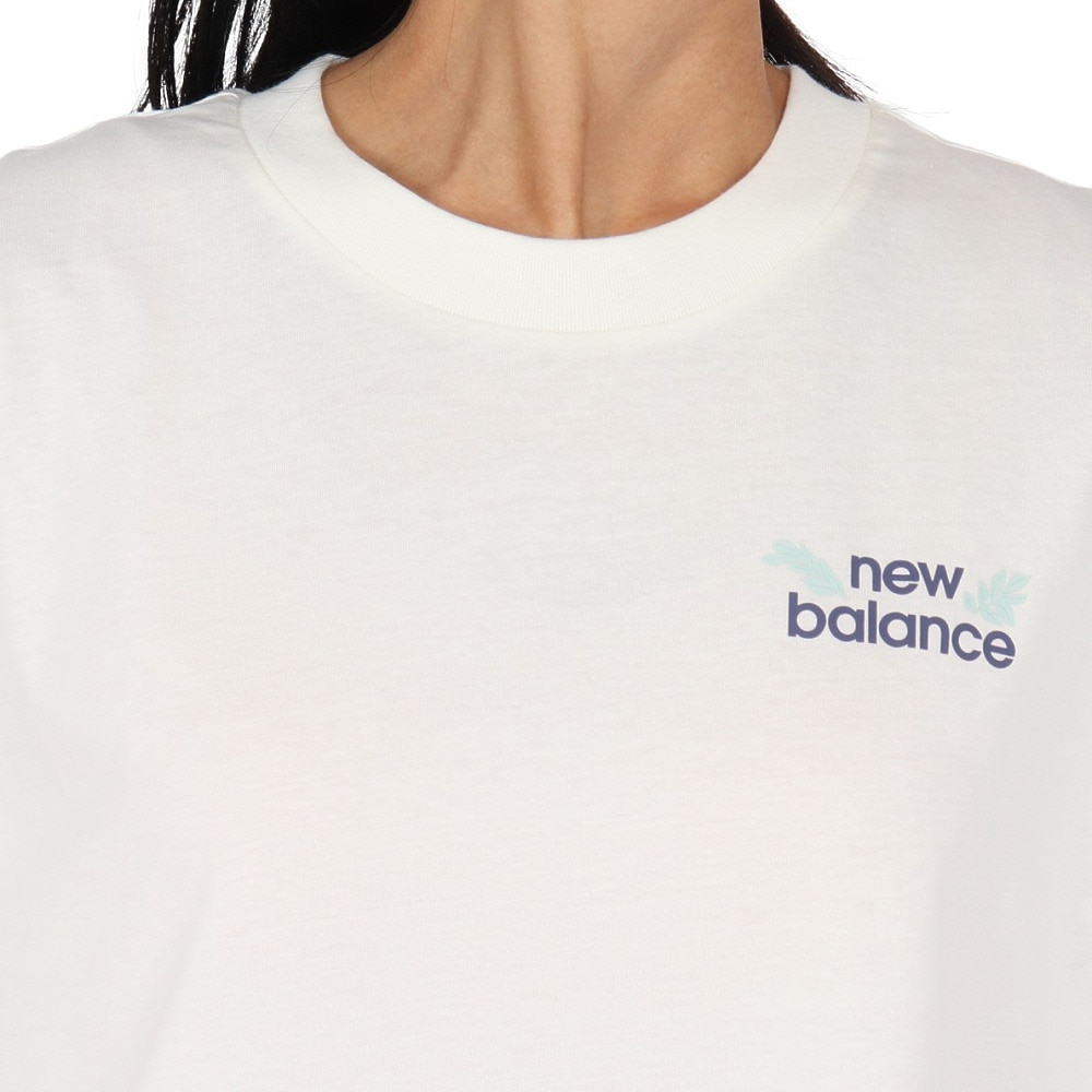 ニューバランス（new balance）（レディース）フラワーオーバーサイズTシャツ WT51930SST