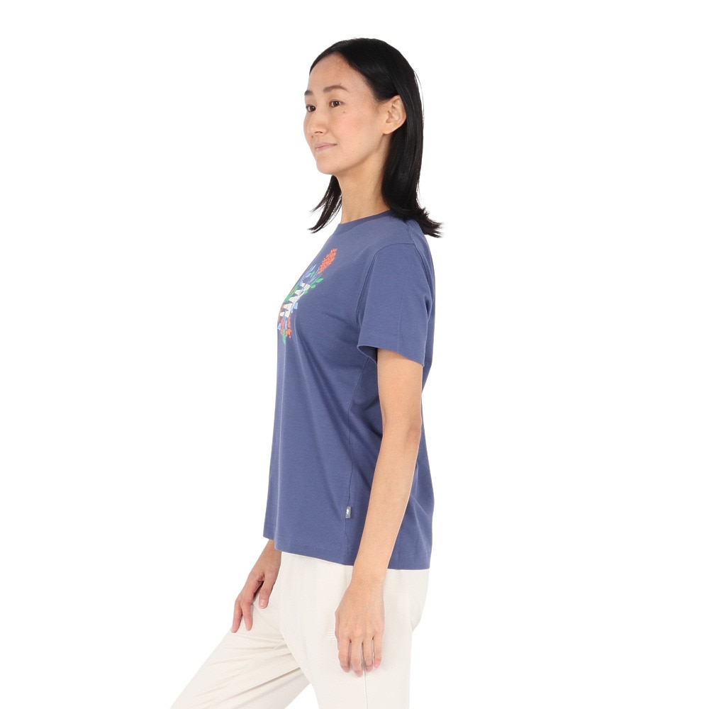 ニューバランス（new balance）（レディース）フラワーグラフィックTシャツ WT51931DRE