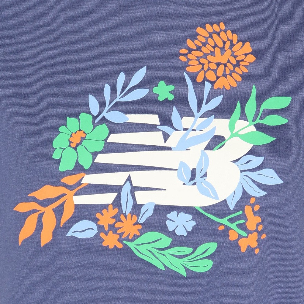 ニューバランス（new balance）（レディース）フラワーグラフィックTシャツ WT51931DRE