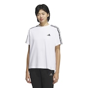 (レディース)エッセンシャルズ プラス スリーストライプス 半袖Tシャツ JUP44-JW4500