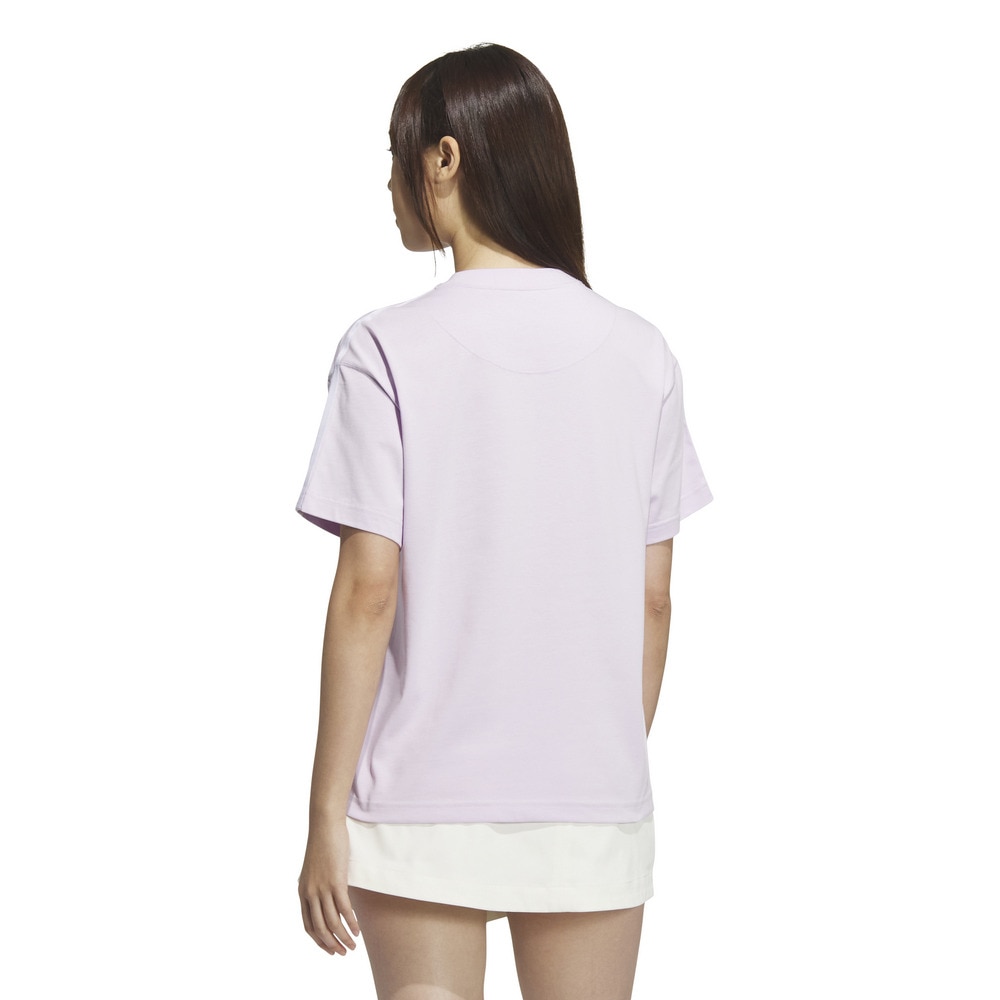 アディダス（adidas）（レディース）エッセンシャルズ プラス スリーストライプス 半袖Tシャツ JUP44-JW4502