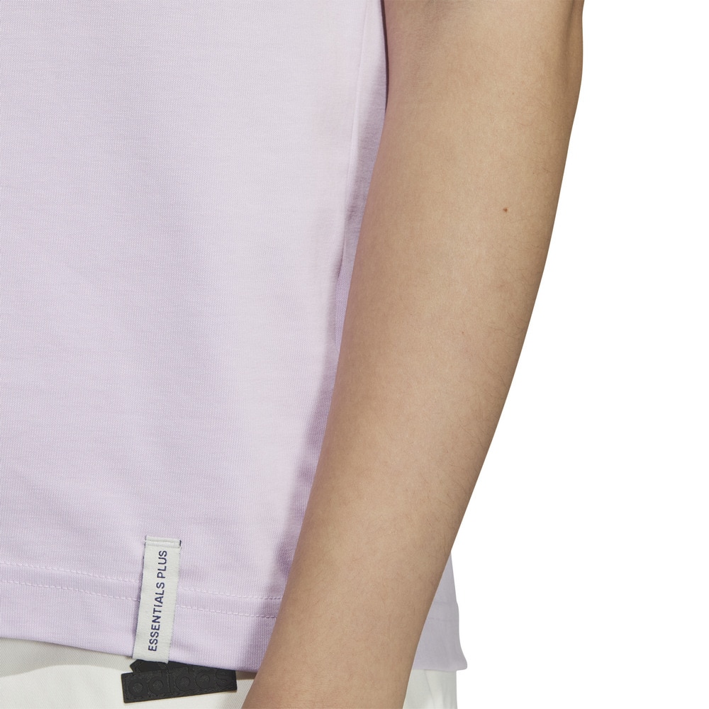 アディダス（adidas）（レディース）エッセンシャルズ プラス スリーストライプス 半袖Tシャツ JUP44-JW4502