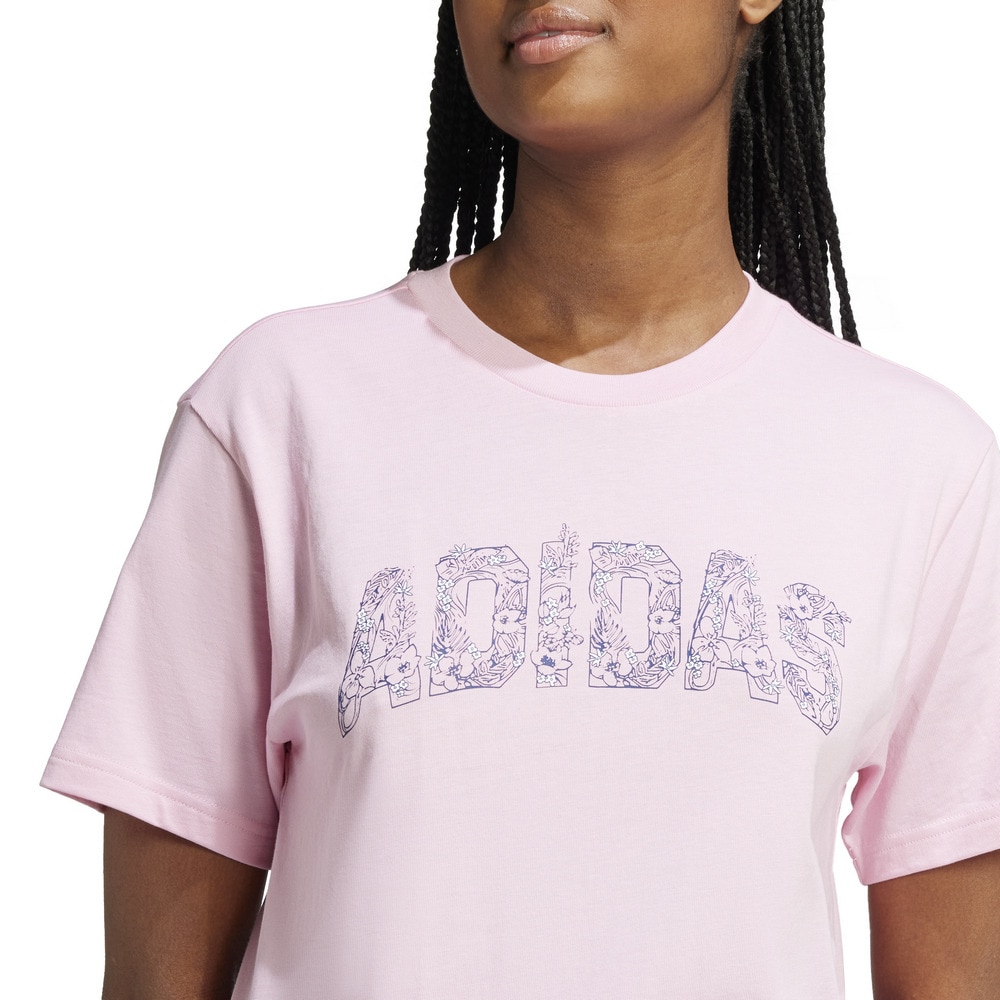 アディダス（adidas）（レディース）Tech Illustrate Graphic 半袖Tシャツ KQK40-JN9124
