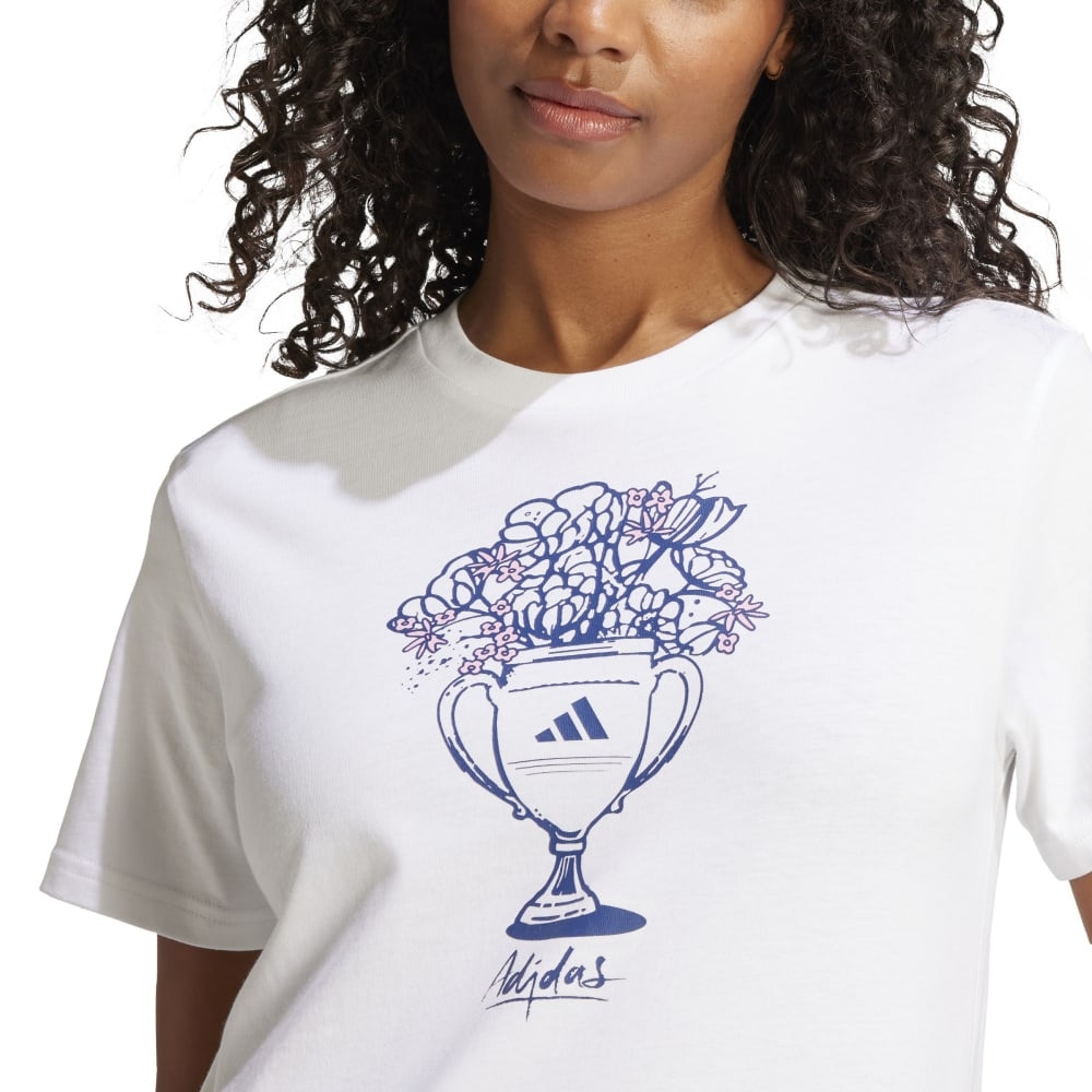 アディダス（adidas）（レディース）Tech Illustrate グラフィック 半袖Tシャツ KQK42-JN9126