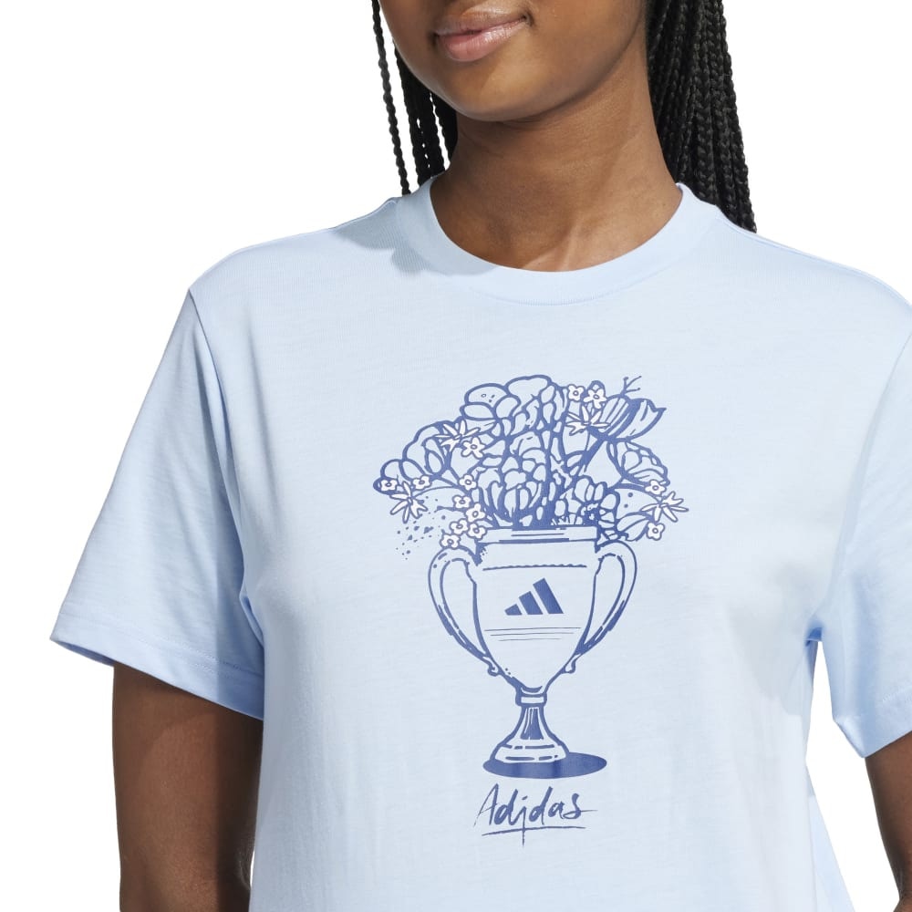 アディダス（adidas）（レディース）Tech Illustrate グラフィック 半袖Tシャツ KQK42-JN9127