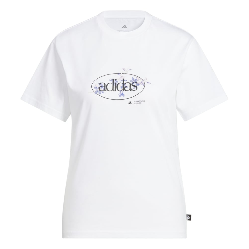 アディダス（adidas）（レディース）エレメンツ ラディエイト フローラル グラフィック 半袖Tシャツ KSJ16-JI9432