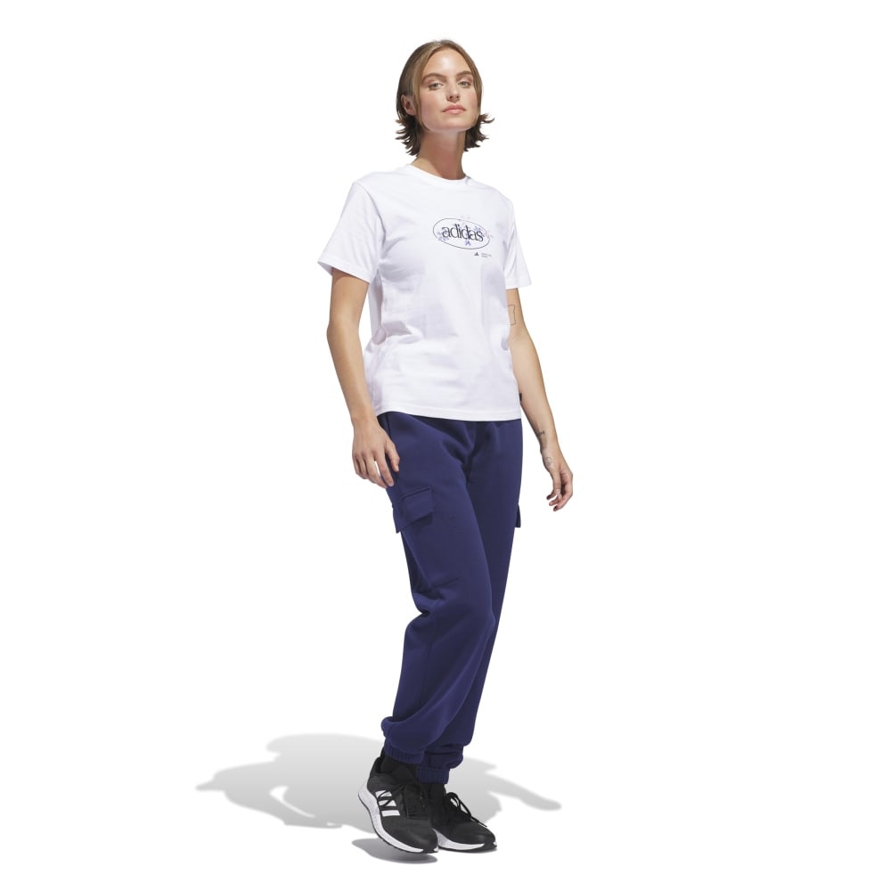 アディダス（adidas）（レディース）エレメンツ ラディエイト フローラル グラフィック 半袖Tシャツ KSJ16-JI9432