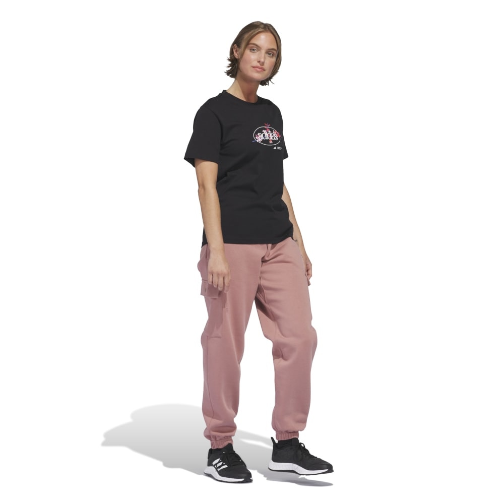 アディダス（adidas）（レディース）エレメンツ ラディエイト フローラル グラフィック 半袖Tシャツ KSJ16-JP0115