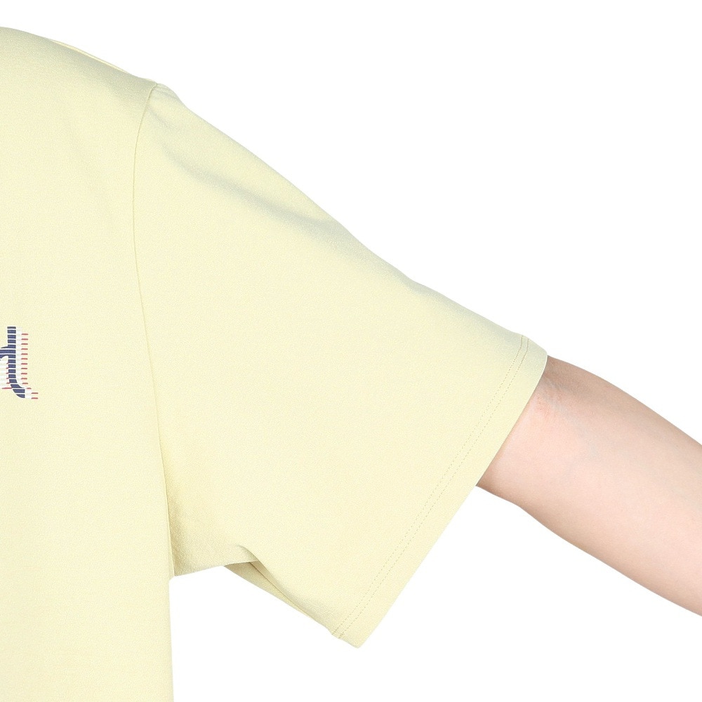 エックスガール（X-gir）（レディース）スラッシュ ロゴ 半袖Tシャツ 155251013007-LT YELLOW