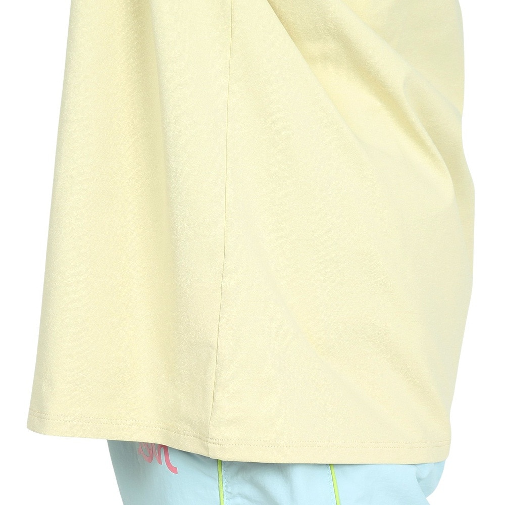 エックスガール（X-gir）（レディース）スラッシュ ロゴ 半袖Tシャツ 155251013007-LT YELLOW