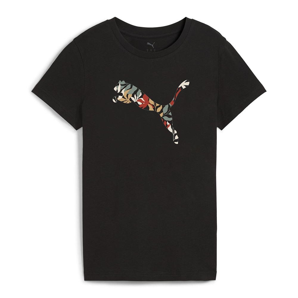 プーマ（PUMA）（レディース）GRAPHICS フローラル Tシャツ 687710 01 BLK