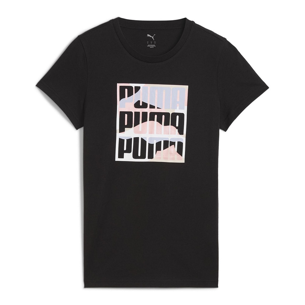 プーマ（PUMA）（レディース）GRAPHICS マウンテン Tシャツ 687716 01 BLK