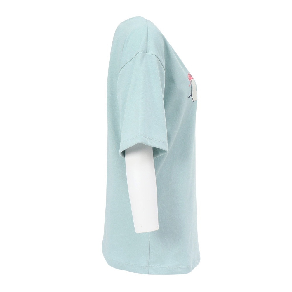 プーマ（PUMA）（レディース）ESS ロゴ FLOWER MX 半袖Tシャツ 689050 67 MNT