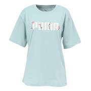(レディース)ESS ロゴ FLOWER MX 半袖Tシャツ 689050 67 MNT