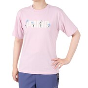 (レディース)ESS ロゴ FLOWER MX 半袖Tシャツ 689050 90 ROS