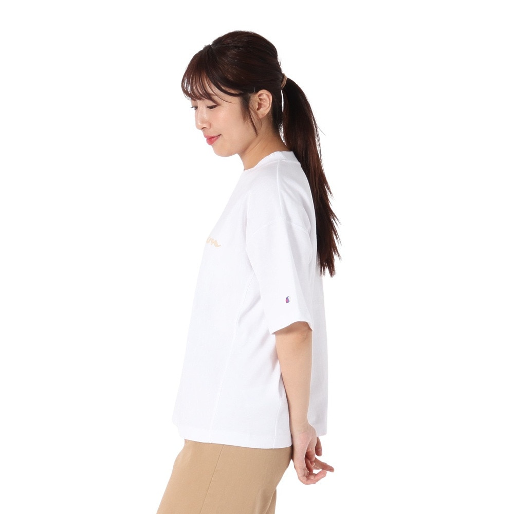 チャンピオン-ヘリテイジ（CHAMPION-HERITAGE）（レディース）リバースウィーブ ショートスリーブTシャツ CW-B301 010